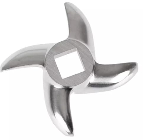 Buffalo Meat Mincer Cutting Blade Stainless Steel Spare for Meat Mincer CH133 and CH134, Choose as Required (Blade - CH134)