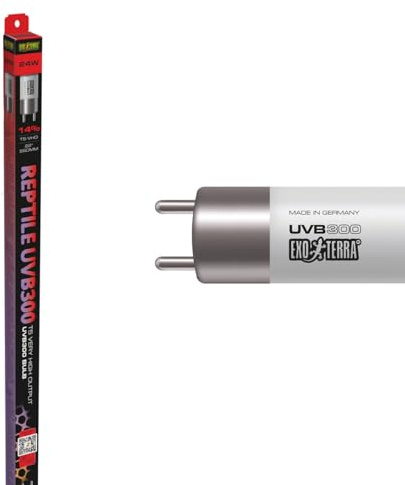Exo Terra Reptile T5-Hochleistungs-UVB300-Lampe, 24W