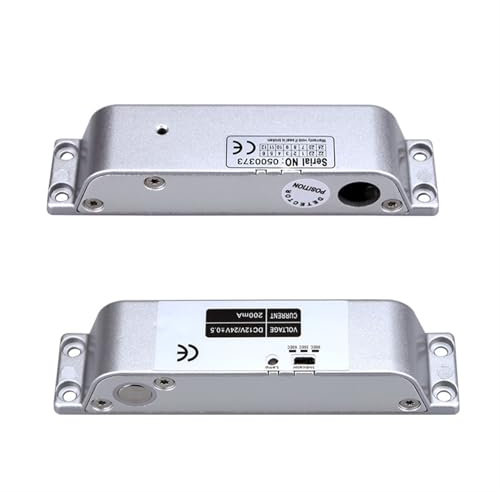 Kit de système de contrôle d'accès de porte Loquet électrique exposé 12V ou 24V, porte en bois, porte en fer, porte coupe-feu, réglage du retard, contrôle d'accès, serrure de commande électrique