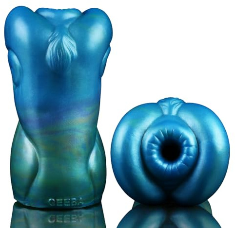 GEEBA Masturbatore ispirato al pod di atterraggio, Sextoy a penetrazione a tunnel singolo, Stroker chiuso, Sextoy di esplorazione aliena fantasy e eccitazione animata