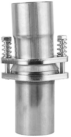 Kit de tubería de reparación de brida de escape con perno de resorte universal fijo rápido 2.75 pulgadas ID a 2.75 pulgadas acero inoxidable de para la mayoría de los vehículos