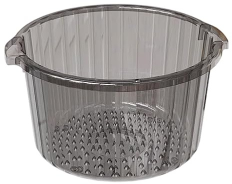 Almencla Fußbad Wanne Fußbadewanne Fußmassagebecken mit Massagepunkten Und Griff Aus PET für Entspannendes Fußbad für Erwachsene Spa Pediküre Reinigung Angeln, 36 Cm X 36 Cm X 20
