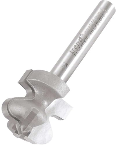 Trend Fresa Router per tiranti cassetto 19mm, gambo 1/4, 13mm TCT | Fresa TCT in carburo di tungsteno per routing di tiranti cassetto: taglio 13mm, Ø19mm, gambo 1/4, 84/94X1/4TC