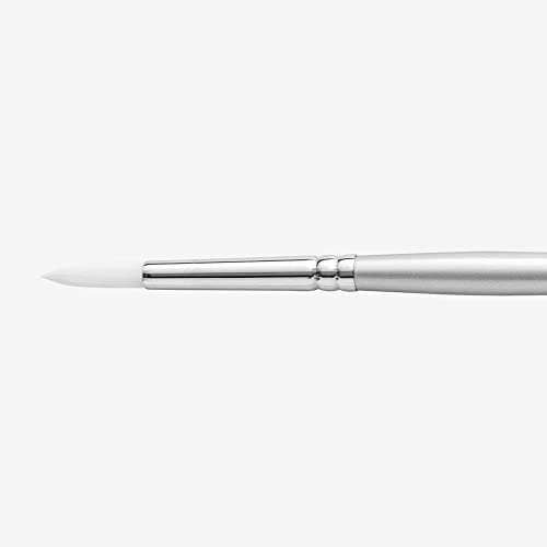 Pro Arte : Sterling Acrylix Long Handled - Round Synthetic Acrylic / Oil Brush Series 201R Size 4