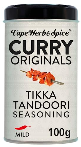 Cape Herb & Spice - Assaisonnement pour curry - Tikka Tandoori - Idéal pour la viande - 100 grammes
