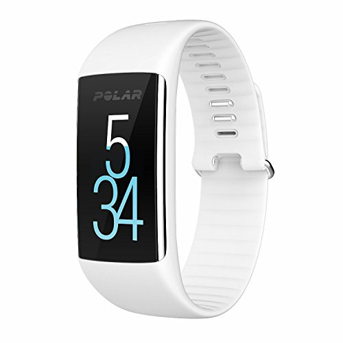 Polar A360 Fitness Tracker med pulsmätare för handleden – medium, vit