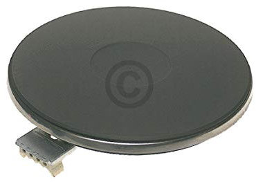 Placa de cocción de 180 mm de diámetro, 1500 W, 230 V, 4 conexiones para placas de cocción a tierra como EGO 13.18453.040