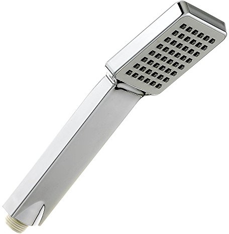 HOUSLER® Super Low Water Pressure Boosting Shower Head Desinger Easy Clean Rubber Jets (Shower Head 1017)