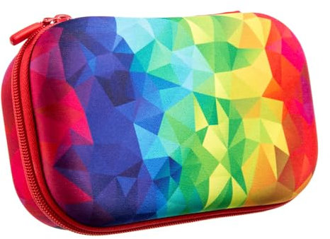 ZIPIT Buntes Federmäppchen für Mädchen, niedliches Federmäppchen für die Schule, große Kapazität, Schreibwaren-Organizer-Box