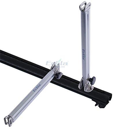 Eckla Multi-Senkrechtstütze T-Nute Kajak Dachtransport Kajakhalterung, Länge:40 cm