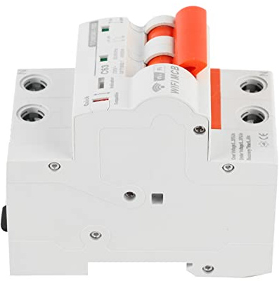 Disjoncteur WiFi 2P Disjoncteur DC 2P Disjoncteur WiFi 230 V Montage sur Rail Din Réenclenchement Automatique Protection Contre Les Fuites Interrupteur d'air pour Les Ménages et