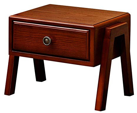 Fußhocker, Hocker, Arbeitshocker, Duschhocker, Tritthocker, Schublade, Eimer, stapelbar, Massivholz, klein, quadratisch, zum Wechseln von Schuhen, Bank, Retro-Griff (Farbe: Honig, Größe: 39