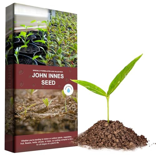 25 Litres John Innes Seed Sowing, Soil Seedling Bag and Nutrient Balanced Compost Mix For Outdoor & Indoor Seed Plants, Potting & Growing (1)