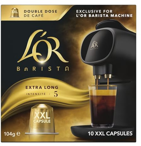 Café Capsules Extra Long Intensité 5 Compatible L'or Barista L'OR - la boîte de 10 capsules Lot De 3 - Par Lot