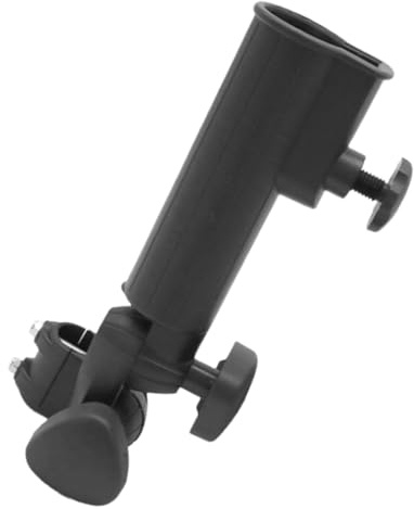 Milisten Golf Trolley Umbrella Holder Universal Cart Mount Umbrella Stand for Golf Cart Accessories Secure Clip Suitable for