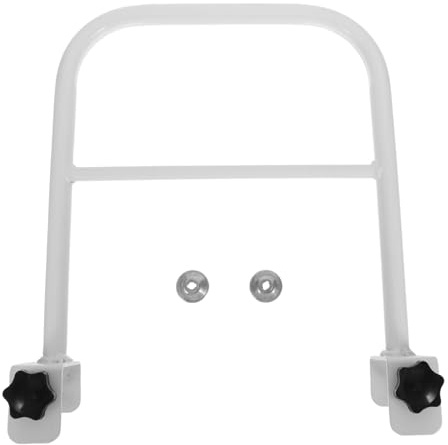 VERDANVERSE Barrière de Lit Antichute Blanche 28 Cm X 30 Cm, Barrière de Sécurité pour Adultes et Seniors, Barre D’Assistance Médicale Renforcée, pour Dortoirs et Chambres Sécurisées
