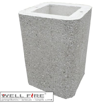 Wellfire Haubenverlängerung Nova weiß