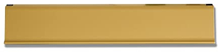 Btv 66302 - Letter Box for Door, Painted Aluminium, Gold-Coloured