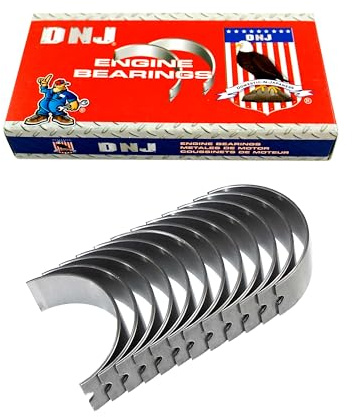 DNJ RB1123.10 Oversize Rod Bearings Set for 1981-2006 Jeep Cherokee, CJ7, Comanche 4.0L-4.2L L6 12V OHV 242cid