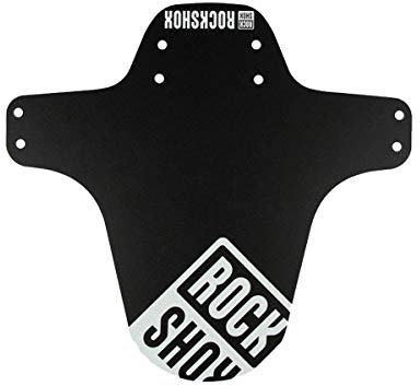 ROCKSHOX Guardabarros MTB, Unisex, Impresión en Blanco, Talla única