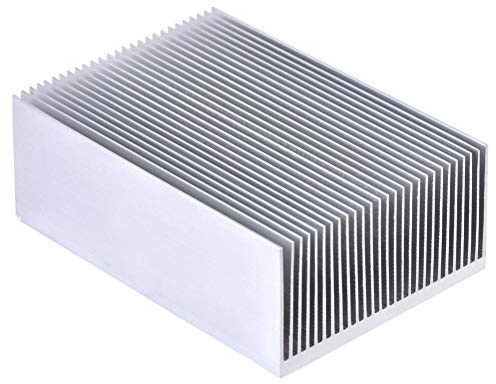 Dissipatore di Calore in Alluminio Raffreddamento per Amplificatore a Led Modulo IC 100 x 69 x 36mm