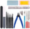 Keadic 26 Modellbauwerkzeug,Modellbau Werkzeug Set,Bastelwerkzeug, Werkzeuge Kraft Handwerk,Gundam Modeler Grundwerkzeuge Hobby Werkzeug Sets, Basic Tools für Auto Modell Bausatz DIY Reparatur