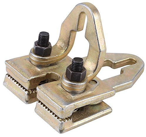 Jarchii Abrazadera de apriete automático, Abrazadera autoajustable, 5Ton Marco de Agarre autoajustable Profesional 2 vías Tire hacia atrás Mordazas dentadas Extractor de Abrazaderas para Herramie