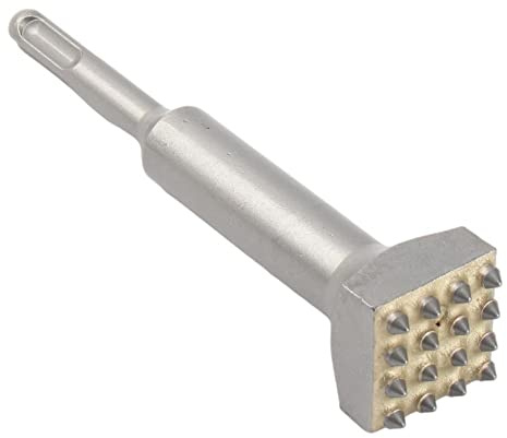 FACULX para SDS Plus - Martillo de aleación 16T Profesional con Punta de aleación ranurada, cincel Redondo Plano, Brocas para Martillo eléctrico