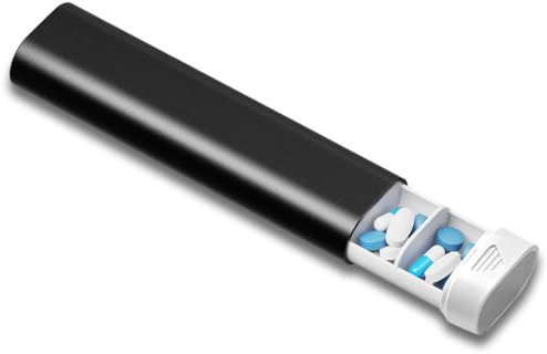 IKOPFLN Pilulier Semainier Medicament Boîte Medicaments Rangement Pilulier Journalier 7 Jours pour Contenir des Vitamines, des Médicaments, des Suppléments, 1 Pièce