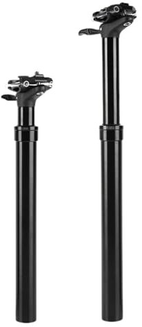 Federung & Dropper Sattelstütze – absorbiert Vibrationen und höhenverstellbar – perfekt für mehrere Fahrer, die sich ein Fahrrad teilen (31,6 mm Durchmesser)