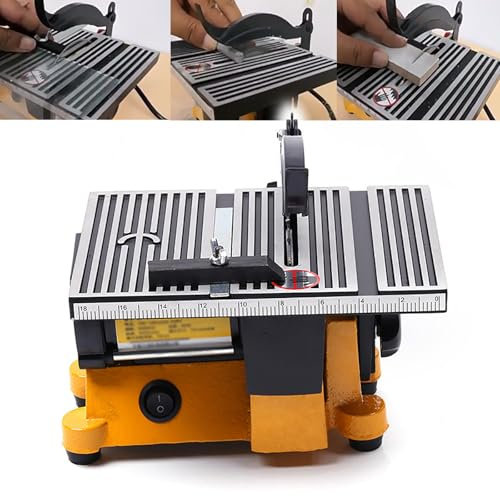 Machine Découpe Carrelage Portable, Machine Découpe Métal Électrique, Épaisseur Coupe : Maximum 15 Mm/vitesse : 5000r/min/taille Lame De Scie : 101mmx24 Dents/angle Coupe Réglable, Pour Le Verre