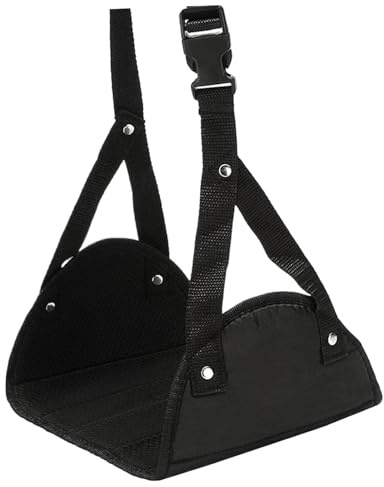 Hamac de pied pour voyage en avion – Hamac portable pour voyage en avion – Repose-pieds respirant – Gadgets de bureau pour hommes, femmes, personnes âgées, trains, bus, voiture, bureaux, zones