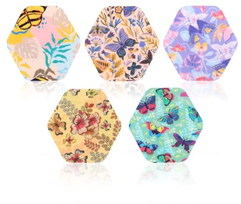 25pz Copertura Sensore per Libre 2/3, 5 Stili Toppe Adesive Sensore Impermeabili Adesivi per Sensori CGM Traspiranti Compatibili con Libre 2 e 3 (Stile Farfalla)