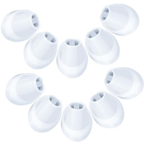 HONITANO 10 Pièces Supports pour Vernis à Ongles Silicone Présentoir à Vernis à Ongles Support Anti-fuite pour Accessoires de Manucure