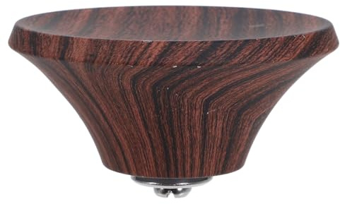 jojofuny Bouton de Couvercle Bakélite pour Poêles et Casseroles Poignée Ergonomique Grain de Bois Poignée de Remplacement Confortable et Résistante Chaleur Accessoire de Cuisine Polyvalent