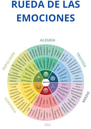 Rueda de las Emociones | Rueda de los Sentimientos: Diario de Emociones
