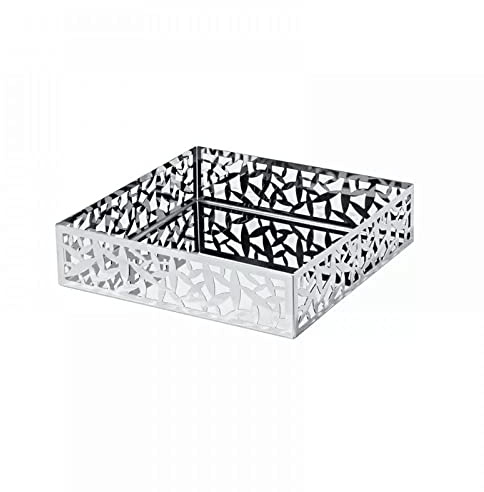 Alessi Cactus! Paper Napkin Holder (MSA10), Silver