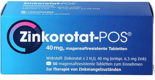 ZINKOROTAT POS magensaftresistente Tabletten 50 St