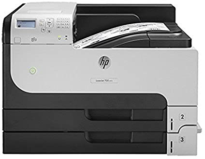 HP Laserjet Enterprise M712dn (CF236A) A3 SW-Laserdrucker (Duplex, HP ePrint, Airprint, LAN, USB, 1200 x 1200 dpi) schwarz/weiß
