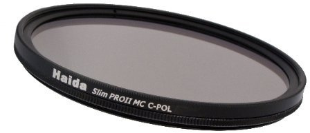 Haida Pro II Digital Slim Polfilter Zirkular MC (multicoating) - 77mm - inkl. Cap mit Innengriff