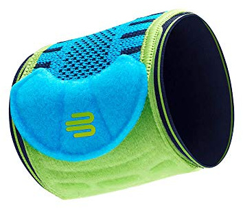 Bauerfeind Handgelenk Bandage „Wrist Strap“, 1 Handgelenkbandage für Sport wie Fitness, Kraftsport und Crossfit, Für Männer & Frauen – Stabilisierend & Schützend, Rivera, S/M