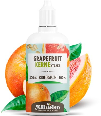Grapefruit Kernextrakt Bio – 100 ml | Flüssig, Ohne Alkohol, Premium Qualität
