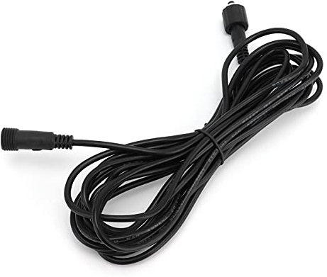 Eujgoov 22AWG Verlängerungskabel DC-Stecker Verlängerungskabel 5M Stecker auf Buchse für Solar-Tauchlampen und Auto-Stromversorgung