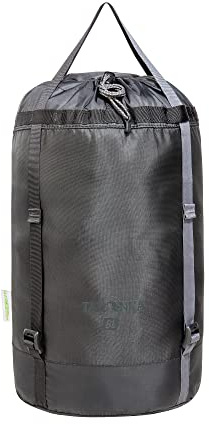 Tatonka Unisex – vuxen komprimeringspåse 8 l stuck, svart, Ø 20 x 36 cm