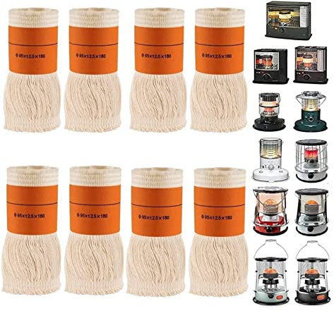 Dochte für Petroleum Heizung Kerosin Heizer, Ersatzdocht für Petroleumheizer Heizstrahler,ochte für Petroleum Heizung Ersatzdocht für Petroleumheizer Heizstrahler für Camping Zeltheizung Kochen Petrol