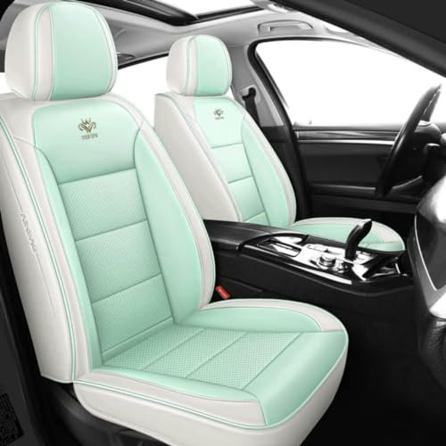 ORAWLE Sitzbezüge Auto Autositzbezüge Universal Set für FIAT 500X(334)/FIAT 500X Cross(334)/500X Trekking(334)/500X Chicane(334) Auto Zubehör: Grün