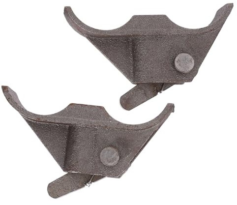 Gadpiparty Morsetti Di Collegamento Per Impalcature 2 Pezzi Design A Doppia Orecchio Per Traversa Per Impalcatura Durata Eccezionale E Capacità Di Carico