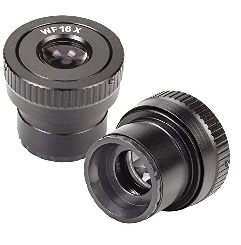 Mikroskop 16X Okular Stereomikroskop optisches Okular Weitwinkel Dioptrien Einstellbarer Durchmesser 30,02 mm Binokulares Mikroskopzubehör