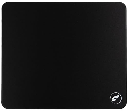 Odin Andromeda Pro XL Gaming Mouse Pad - Hybrid Smooth Cloth, Stitched Edges, Ultra-Grip Polyurethane Base, 19 x 16.5 inches, Black