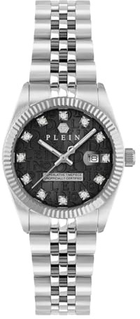 Philipp Plein Damen Analog Quarz Armbanduhr Date Superlative